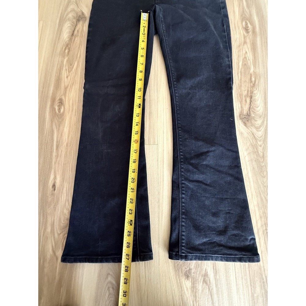 White House Black Market Women's Jeans Bedazzled Pockets 6R Skinny Flare - Picture 3 of 9